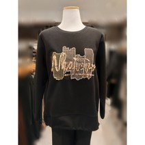 모스코나 MOLA232Z70 스팽글라운드티셔츠