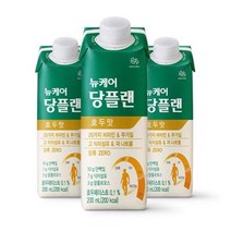 웰라이프 영양보충 뉴케어 당플랜 호두맛 200mlx30팩 1박스 (스마일팩) 고단백 간식 노인식 영양균형식 체중조절, 7set
