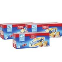 엉클토비스 비타 브리츠 시리얼 375g Uncle Tobys Vita Brits Breakfast Cereal, 3팩