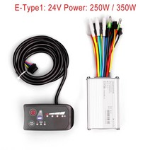 24v-48v36-60v 350w 전기 자전거 컨트롤러 lcd 디스플레이 패널 전자 자전거 전기 스쿠터 전자 자전거 모터 브러시리스 컨트롤러 전동 킥보드 키박스, 전자 24v 250w 350w