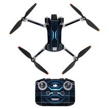 DJI 미니 3 프로 스킨 바디 원격 제어 스티커 PVC 스크래치 방지 방수 필름 악세사리, [06] No 3 for RC-N1 Type