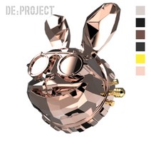 [디프로젝트]디버니 고급 차량용 방향제 자동차 디퓨저 + 쇼핑백 증정, 블랙체리, 매트블랙