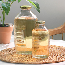 레트로 쥬스 물병 보리차병 오렌지주스병, 500ml