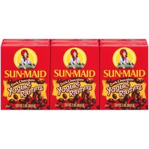 Sun Maid (미국직배) 1+1+1 썬메이드 초코 요거트 건포도 28.3g 6ct Sun-Maid Yogurt Raisins Dark Chocolate 6 ct 1 oz, 3개