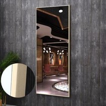 미용실경대 네트 연예인 미용 거울 테이블 북유럽 스타일 미용실 전용 단면 바닥 거울 이발소 거울, 3.160cm