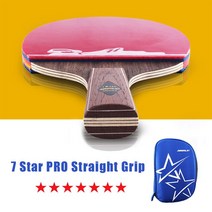 테니스 라켓 용품 악세사리 훈련 original deeplin 6 stars pro 탄소 구조 탁구 ddouble 여드름-in 고무 탁구 tenis de mesa table, 7 스타 프로 1 쇼트