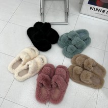 찐도매 코디 여자 컬러 신발 겨울 털 여성 5 방한화 러블리 슬리 퍼