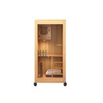 고양이호텔 빌라 하우스 케이지 캣타워 럭셔리캣타워, (B)60x60x120+옆문+스크래처+원목