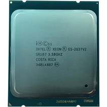 Intel SR1B7 Xeon QC E5-2637 v2 3.50GHz 15MB 8GT 프로세서리뉴얼