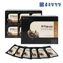 종근당건강 흑마늘진액 골드 80mL 60포 (2개월분) 쇼핑백포함, 4개, 4개
