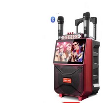 노래방 기계 이동식 가정용 반주기 블루투스 마이크, 12인치 터치WIFI+블루투스+32G+마이크1