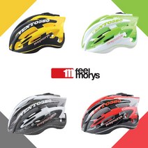 필모리스 직영몰 F-580 VENTO 자전거 헬멧, 화이트 블루