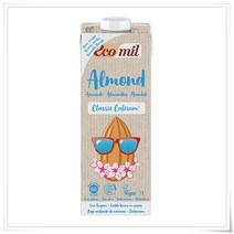 ECOMIL Almond milk calcium classic 에코밀 칼슘 클래식 아몬드 우유 1L 4개