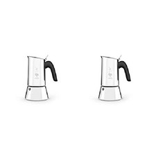 Bialetti 커피 에스프레소 커피메이커 모카포트, 10컵, 에스프레소메이커+에스프레소메이커실버