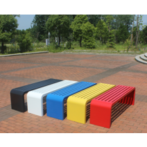 정원 벤치 체어 야외 공원 광장 카페 야외웨이팅 의자, 그린 1804045 블랙 프레임