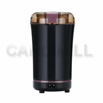 곡물분쇄기 가루분쇄기 가정용분쇄기 멀티다지기CANDIMILL 미니 전기 커피 그라인더 콩 향신료 견과류 파우, 03 Black_01 220V_01 EU