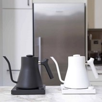 FELLOW 펠로우 전기주전자 드립포트 EKG 600ml900ml 블랙화이트, 04.펠로우 EKG 900ml - 화이트