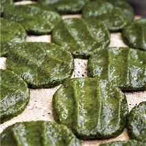 쑥함량 40% 진도 해풍쑥으로 만드는 쑥개떡 쑥떡, 1키로
