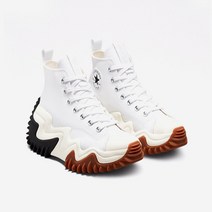 컨버스 CONVERSE 런 스타 모션 하이 - WHITE/BLACK/GUM HONEY 1020089589