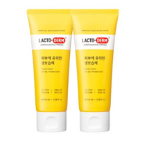 종근당 락토덤 생보습제 크림100ml X 2 | Lactoderm Facial Cream 100ml X 2, 1세트, 100ml