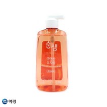 자몽추출물 기름끼제거 설거지 주방세제 1kg 플라스틱 펌핑 용기 5개입 1세트, 1개