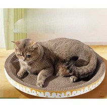 고양이 리필스크래쳐 스크래칭보드 캣츠루틴 보드, 직경 46cm