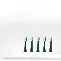 충전식 스마트 소닉 전동 칫솔 6 개 교체용 어린이 치아 미백 만화 패턴, 11.5 replacement heads
