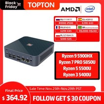2021 새로운 버전 AMD 미니 Pc Ryzen9 5900HX R7 5800U 윈도우즈 11/10 프로 베가 그래픽 홈 오피스 게임 컴퓨터 HD DP 유형-C, CHINA, No Ram No HD No WiFi, Ryzen 5 5500U