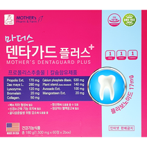 마더스 덴타가드 플러스 120정 프로폴리스 추출물 칼슘
