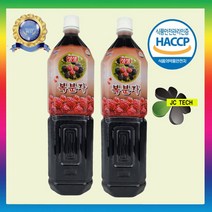 국내산 복분자원액 복분자 1500ml, 2개