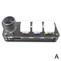 다기능 매크로 키보드 간편한 한손 단축키 바로가기 기능사용자 정의 노브 복사 붙여 넣기, a