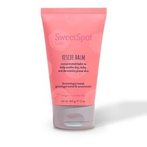SweetSpot Labs 구조 밤 | 건조를 위한 외부 질 보습제 | 갱년기 완화 및 임신 관리 | 시어 버터 스위트 아몬드 오일 콜로이드 오트밀 함유 2온스