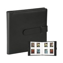 필름 카메라 폴라로이드 사진기 플로라이드 인화 미니 Instax Mini 11 9 8 용 PU 가죽 카메라 케이스 (숄더, 09 Black  Album, 1개