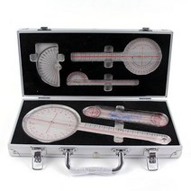 ROM Goniometer 관절 각도 측정 재활 평가 척추 관절 측정 작업치료 물리치료 장비 A. 아크릴 B. 알루미늄 합금