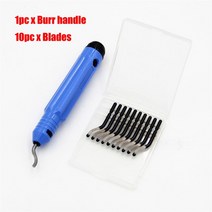 디버링툴 핸드 툴 플라스틱 버 핸들 디버링 도구 태클 블레이드 수동 가공 수공구 세트, 01