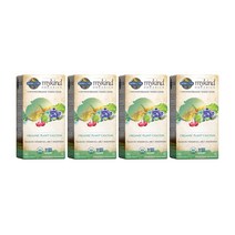 4개 마이카인드 플랜트 칼슘 90 비건 정 Garden of Life