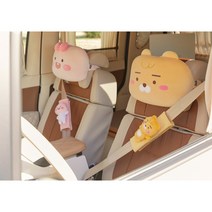카카오 프렌즈 폭신한 차량용 목쿠션_리틀어피치 리틀라이언, 리틀어피치