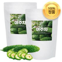 국내산 순수 100% 생 여주 차 국산 티 건조 건 말린 볶은 여주 대용량 티백 건강차 국산차 전통차, 100티백 x 4개