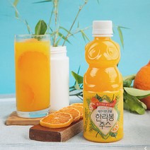 제주향 한라봉 감귤 주스 리얼착즙 24개 과일주스