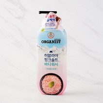 [메가마트]LG 오가니스트 핑크솔트 바디워시 리프레싱민트 900ml, 1개
