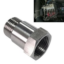 미니 촉매 m18 x 1.5가 있는 직선 어댑터