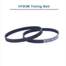 원형 톱니가있는 HTD3M 타이밍 벨트 3M 315 318 321 324 327, 15mm, HTD3M321-107T-321mm, 1 개
