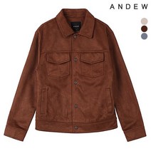 남성 스웨이드 트러커 점퍼(O191JP200P)