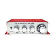 VT-A10 미니앰프 초소형 앰프 가정용 차량용, VT-A10 미니앰프 레드 시거잭형