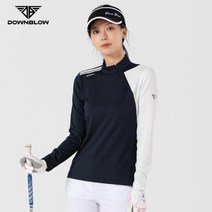 다운블로우_DBFWLB-2005W_FW여자골프웨어반집업티셔츠