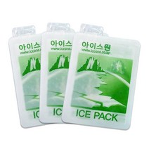 아이스원 아이스팩 부직포 반제품 12-17 100매 보냉 쿨 휴대용 젤아이스팩 얼음팩