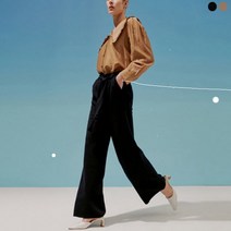 메리노 울 100% 와이드 팬츠