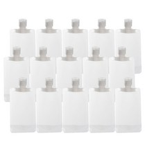 27리빙 여행용 깔끔한 소분 파우치, 100ml 15개, 15개