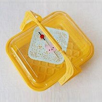 사각 일회용 소풍 도시락 용기 과일 간식 디저트 노랑, 본상품선택, 본상품선택