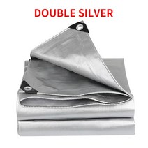 루프탑텐트 차박 그늘막 야외 방수 정원 식물 트럭 개 집 및 애완 동물, 11.Double silver - 2x2m